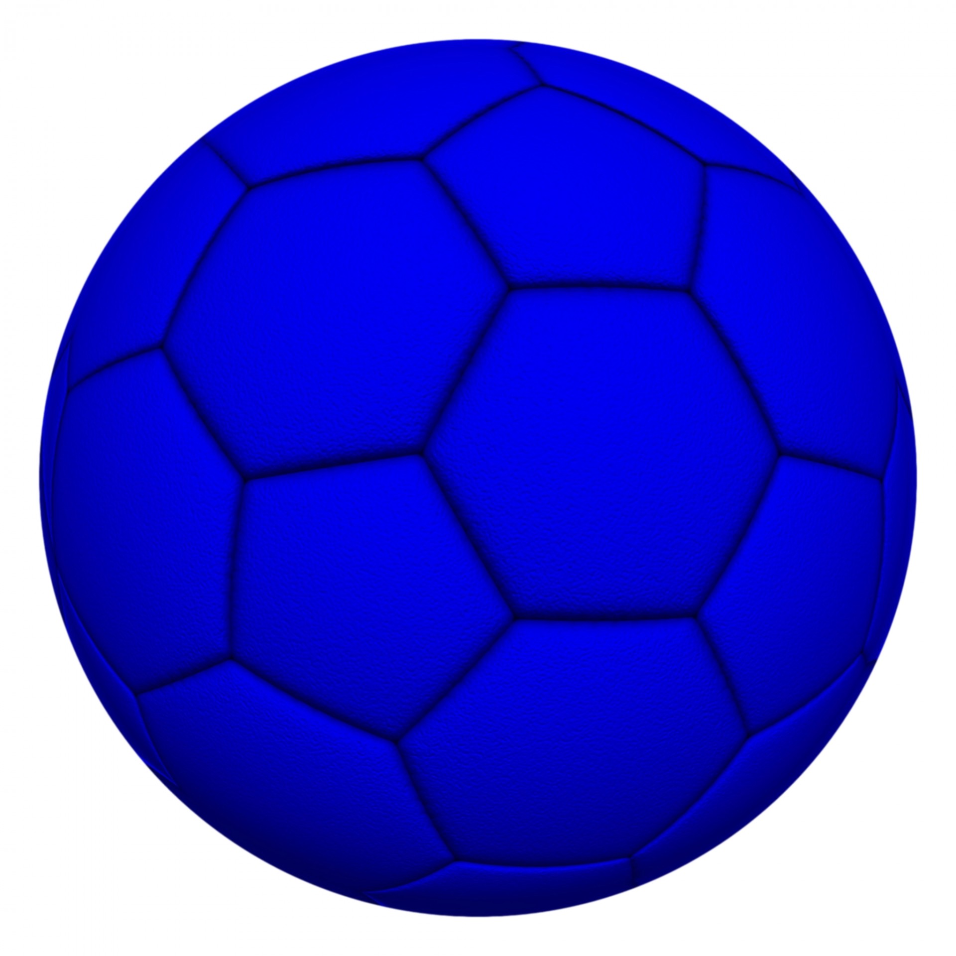 1920x1920 Blue Soccer Ball Free Stock Photo