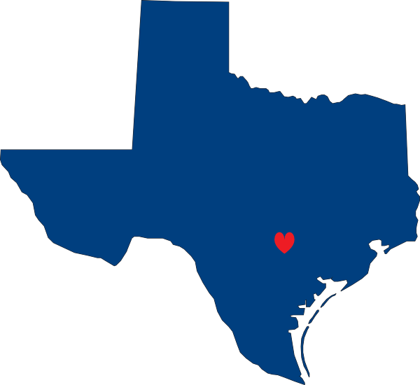 600x550 I Heart Texas Clip Art