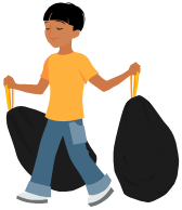 168x194 Garbage Pick Up Clip Art Cliparts