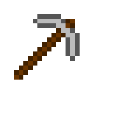400x400 Minecraft Clipart Minecraft Pickaxe