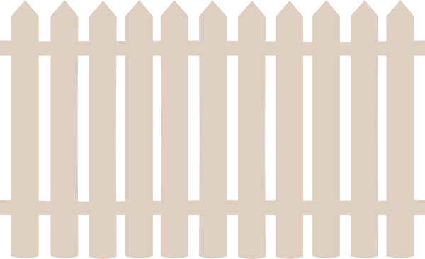 600x365 Fence Clip Art