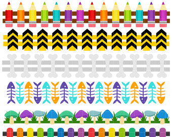 340x270 Picket Fence Clipart Etsy