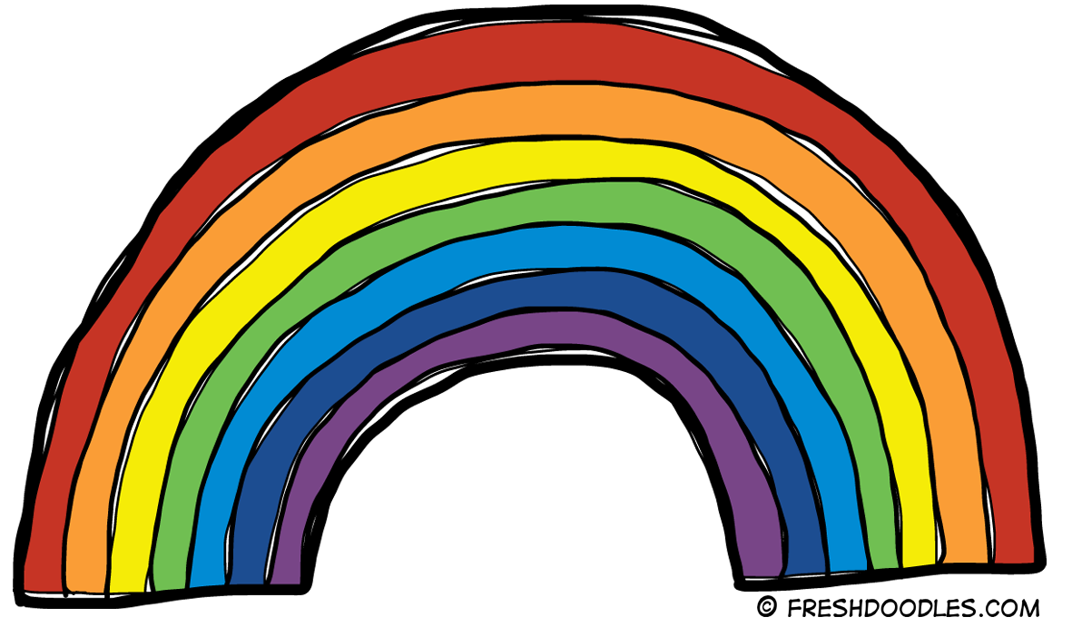 1181x691 Clip Art Rainbow