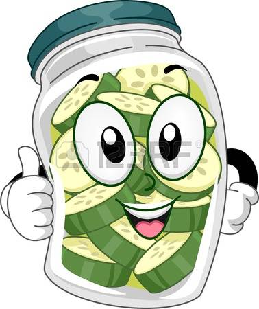 378x450 Pickle Jar Clipart