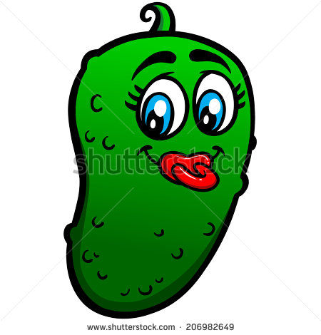 450x470 Pickles Clipart Green