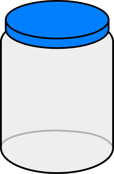 390x595 Jar Clipart