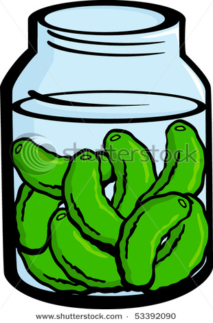 310x470 Pickle Jar Cartoon Clipart