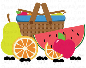 340x270 Ant Clipart Picnic Basket