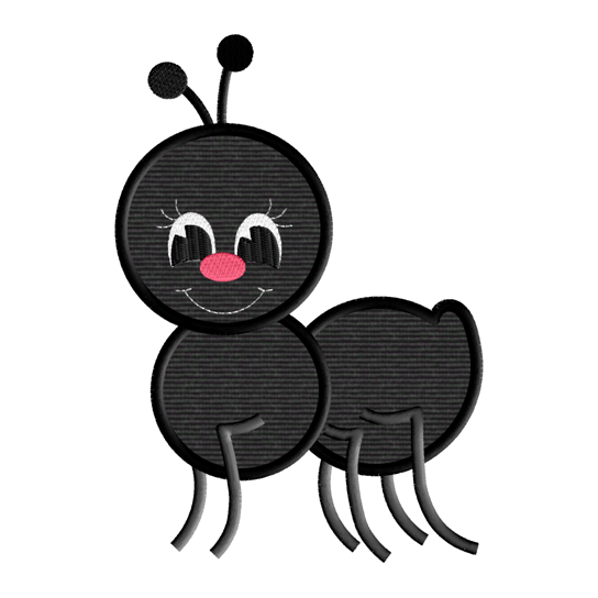 544x544 Picnic Ant Applique