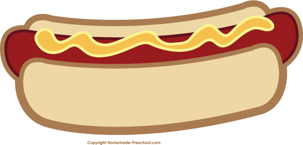 605x291 Picnic Clipart Hot Dog