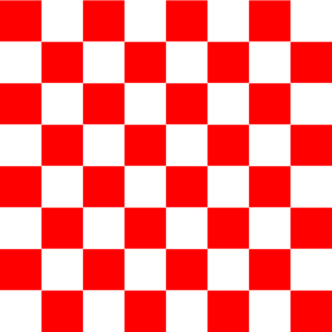 300x300 Red Checkered Clip Art