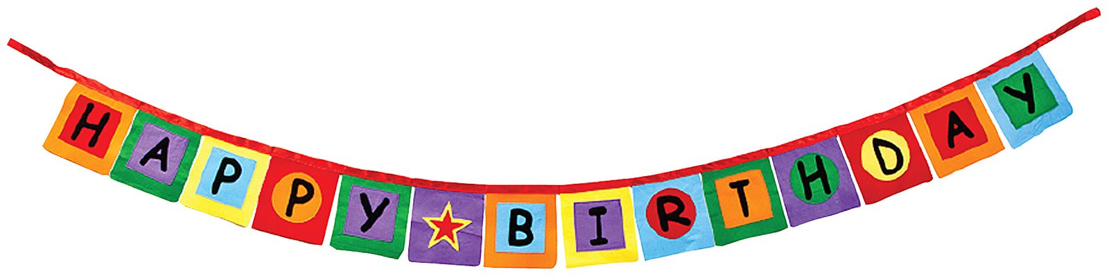 1600x398 Birthday Clipart Flag
