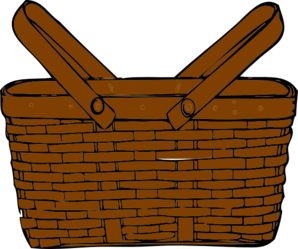 298x249 Brown Clipart Picnic Basket