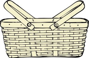 300x195 Pretentious Picnic Basket Clip Art Free Vector In Open Office