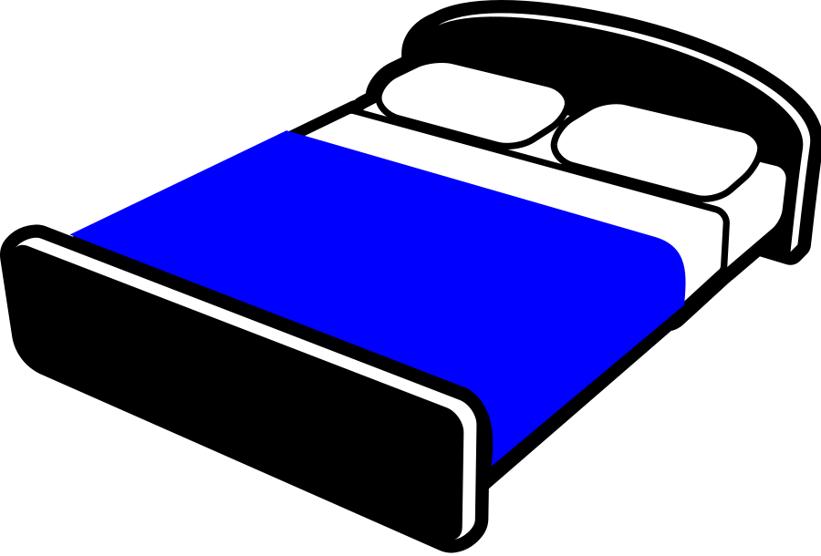 900x610 Bed Clipart 3 Image
