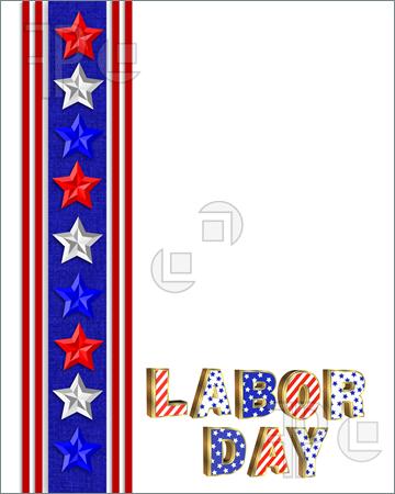 360x450 Labor Day Clipart Border 2014, Labor Day Clip Art Border 2014