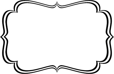 400x261 Decorative Label Clipart