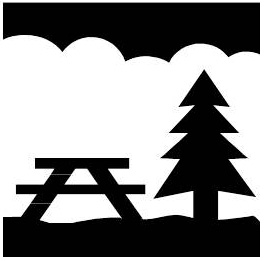 264x261 Picnic Table Clipart Black And White