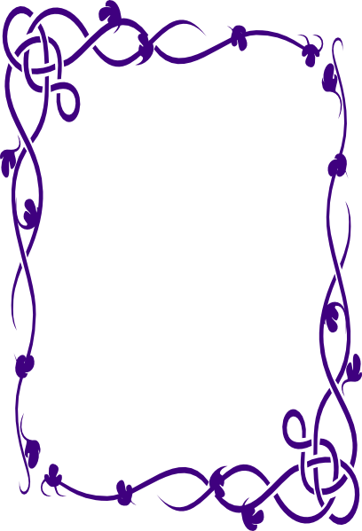 408x599 Menu Border2 Clip Art