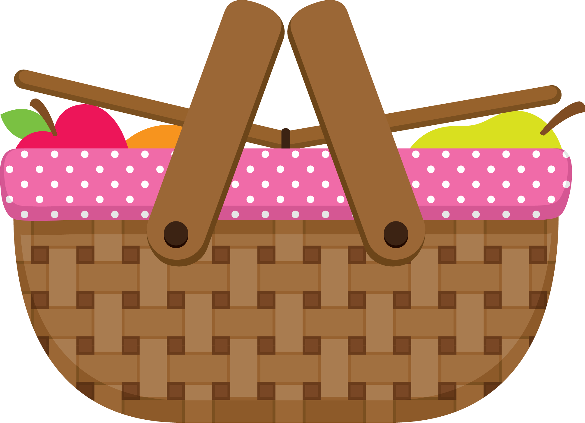 1943x1404 Picnic Basket Clipart