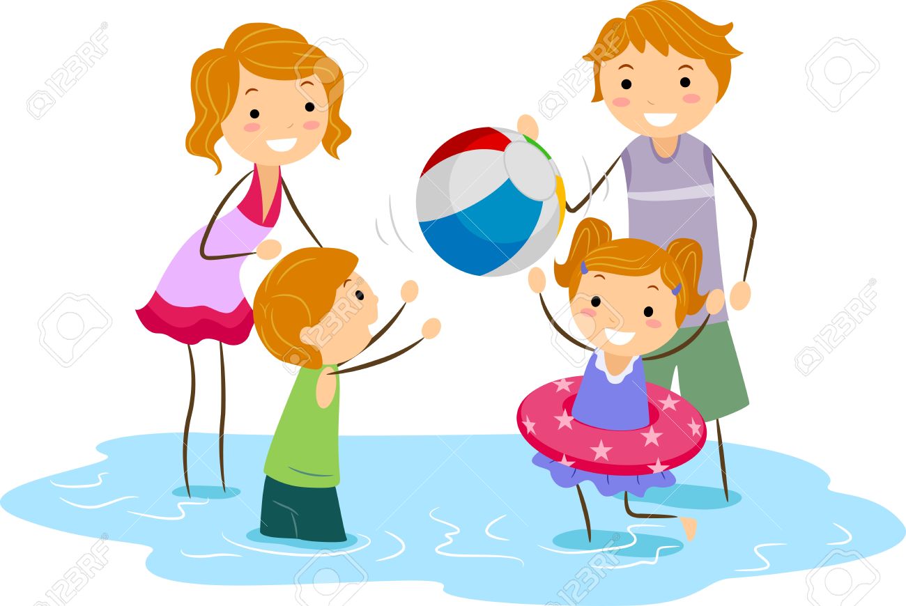 1300x870 Beach Clipart Family Picnic