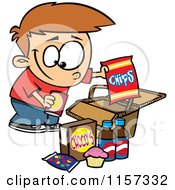 175x190 Royalty Free (Rf) Picnic Basket Clipart, Illustrations, Vector