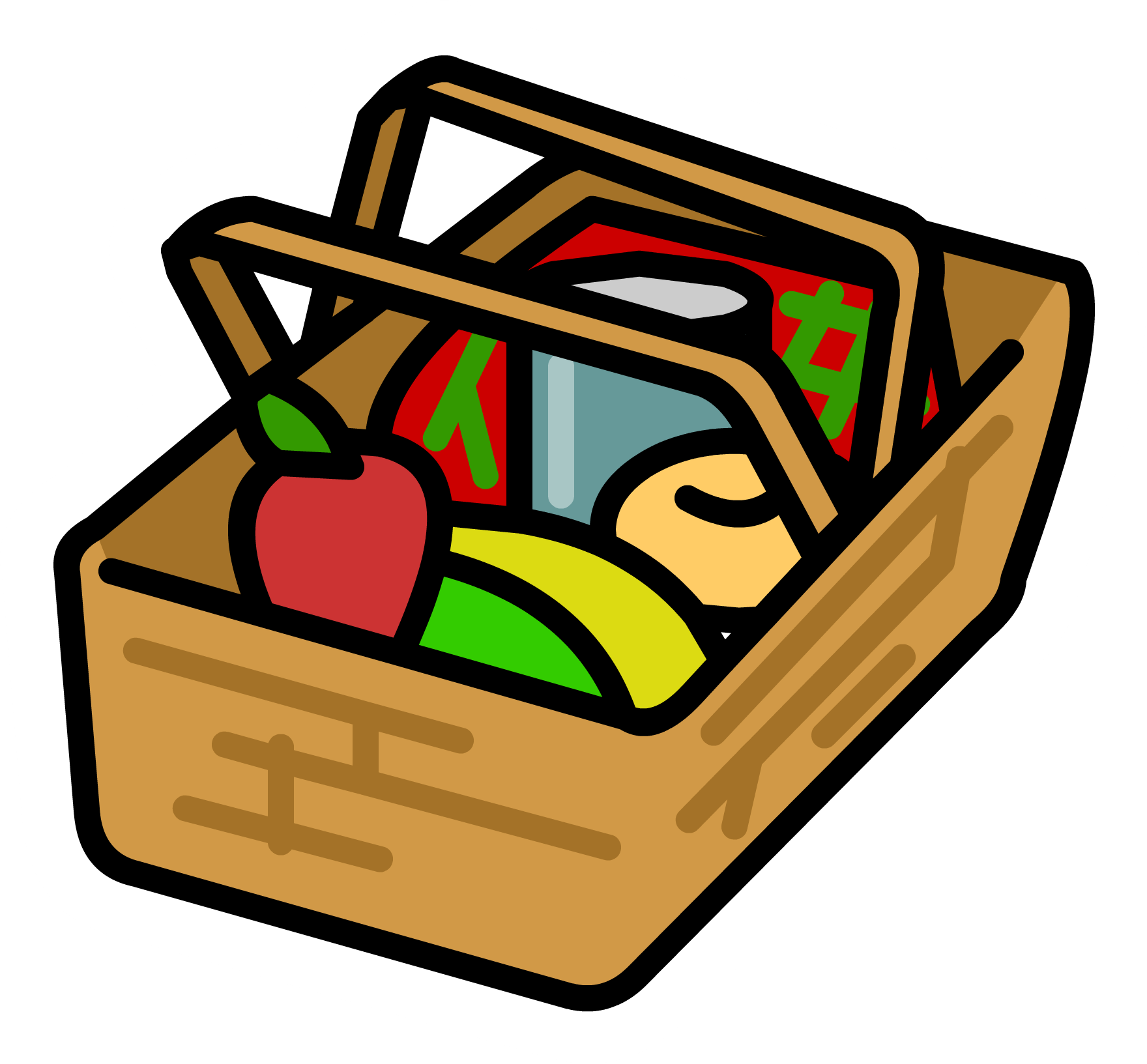 1760x1633 Picnic Basket Pin Club Penguin Wiki Fandom Powered By Wikia