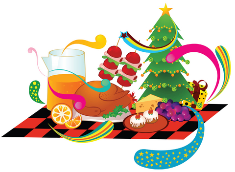 480x352 Picnic Clipart Christmas