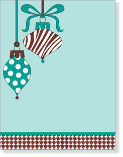 245x312 Christmas Writing Paper