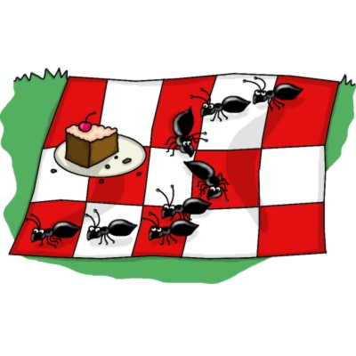 400x400 Picnic Clipart Animated