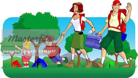 450x254 Picnic Clipart Family Together