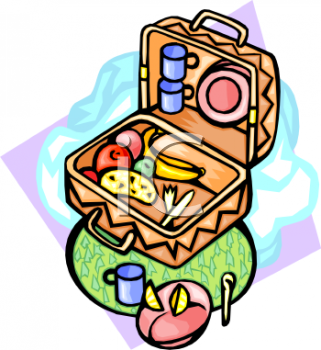 321x350 Picnic Basket Clipart Animated