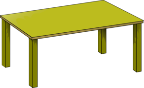 296x180 Free Clipart Table
