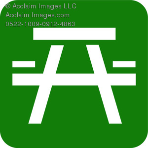300x300 Picnic Table Clipart