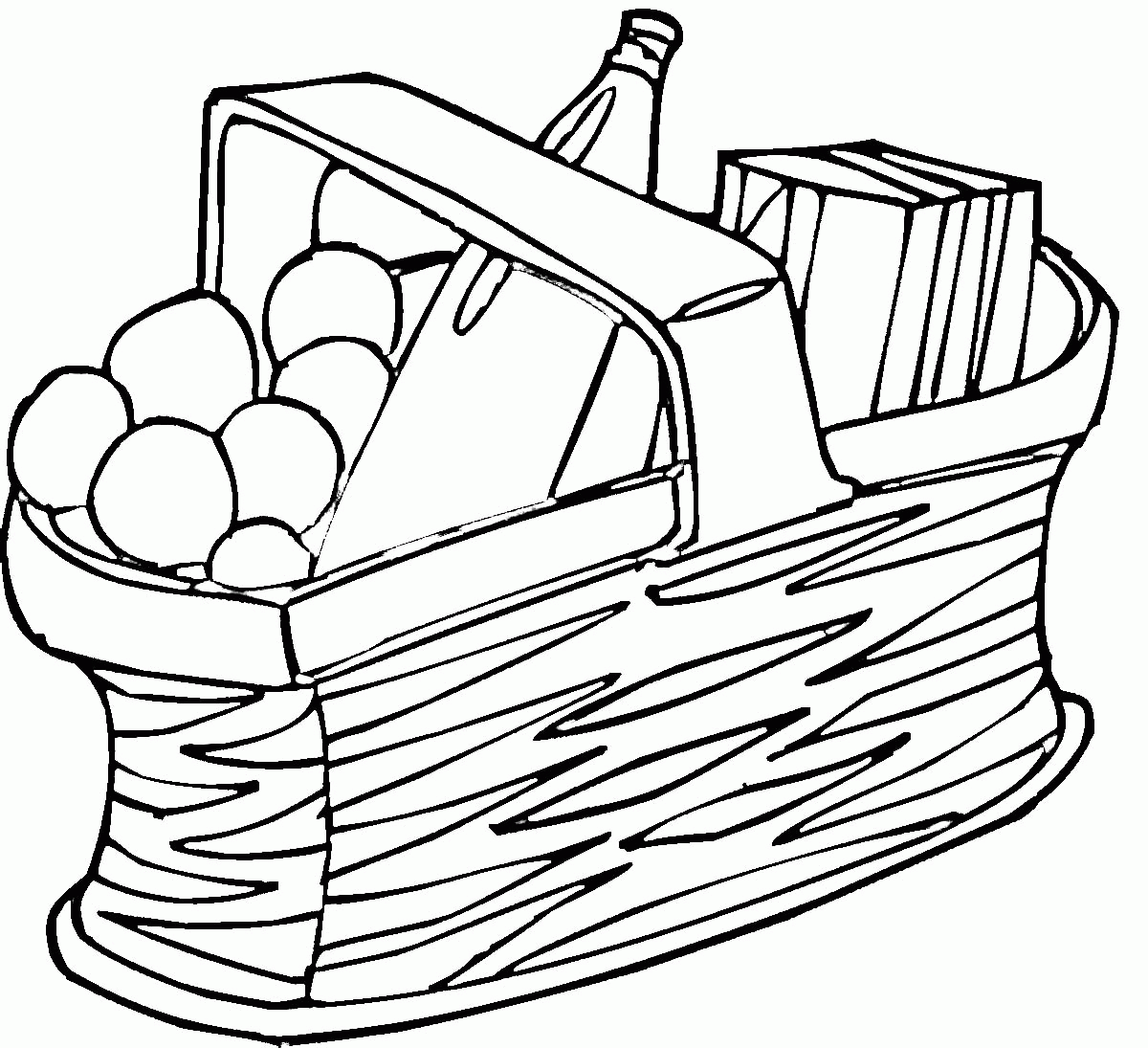 1200x1095 Picnic Table Coloring Page Clipart Panda