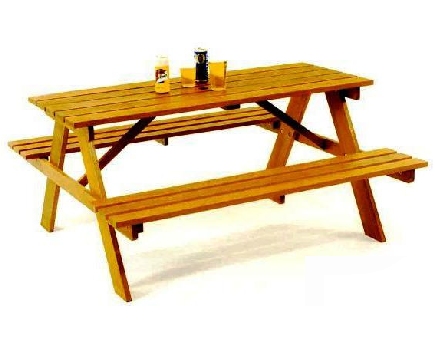435x348 Picnic Table Clip Art 4