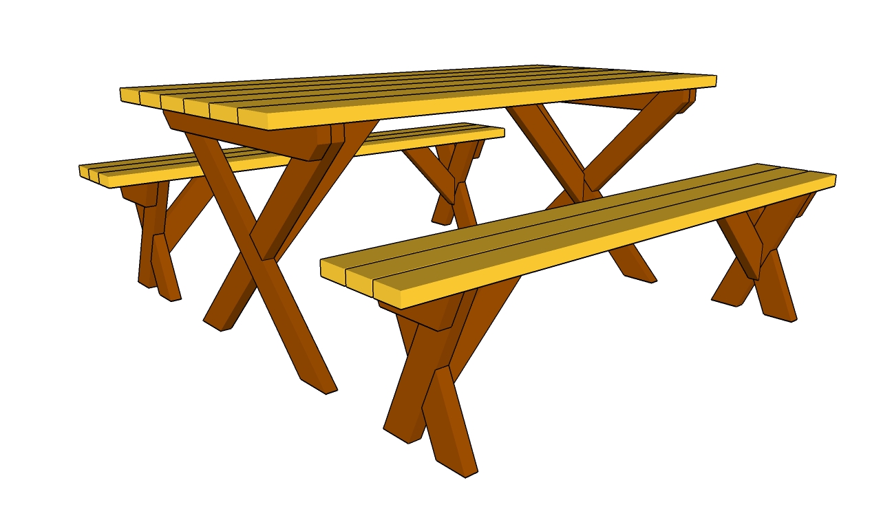 1280x756 Picnic Table Clipart 8