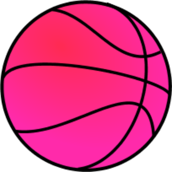 600x600 Colouful Clipart Basketball