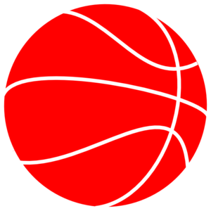 300x300 Basketball Clip Art Free Red Basketball