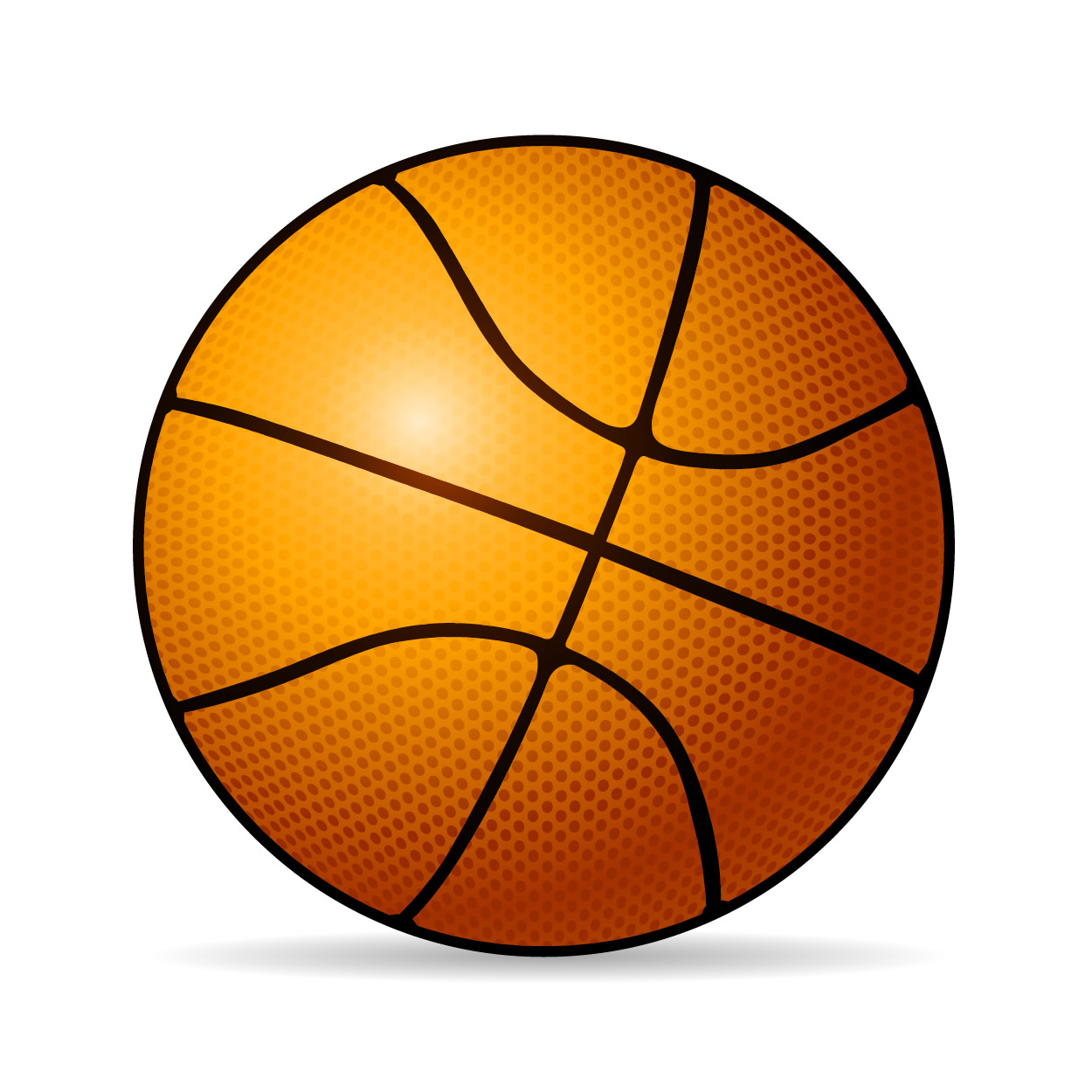 1250x1250 Ball Clipart Cartoon Basketball