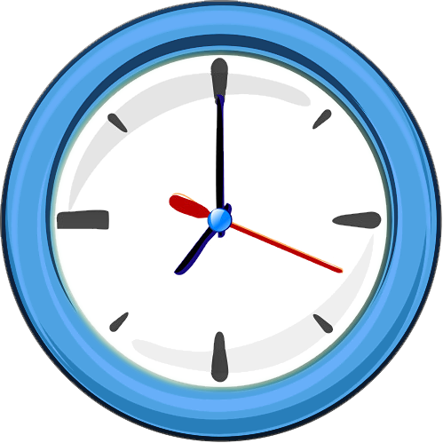 499x499 Watch Clipart Transparent Clock