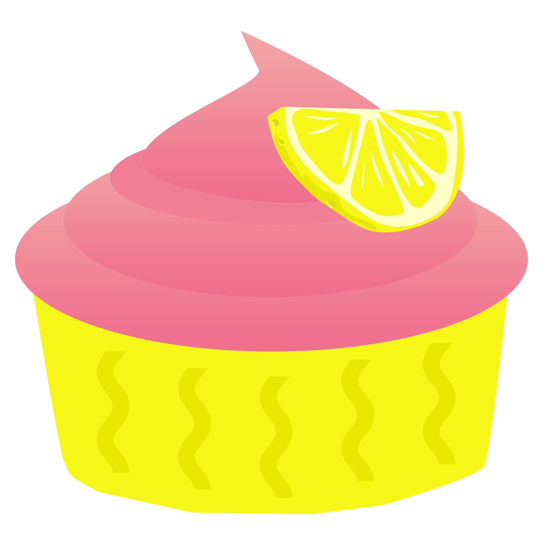 2202x2202 Pink Lemonade Cupcake Clipart Cupcake Clipart