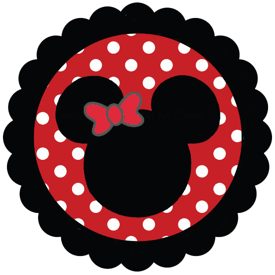 549x549 Minnie Mouse Silhouette Clip Art