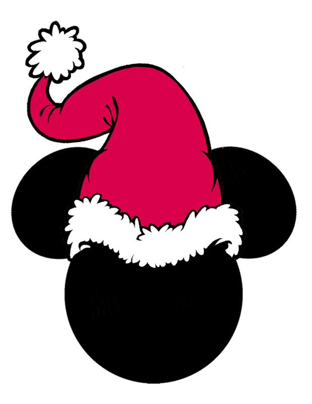 618x799 Mickey Mouse Head In Christmas Clipart