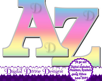 340x270 Alphabet Clip Art Etsy