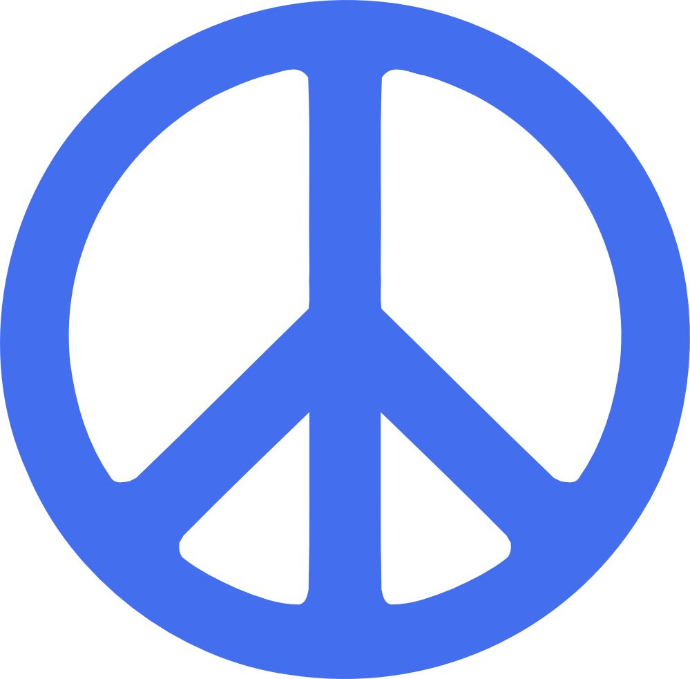 999x983 Peace Sign Clip Art Free Clipart Panda