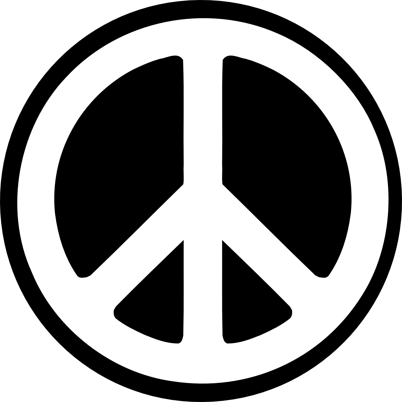 1331x1331 Peace Signs Clip Art Clipart Free To Use Resource