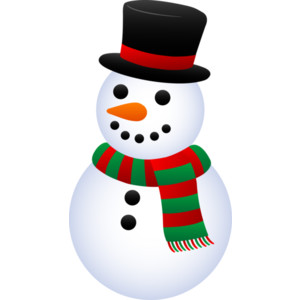 300x300 Free Snowman Clipart