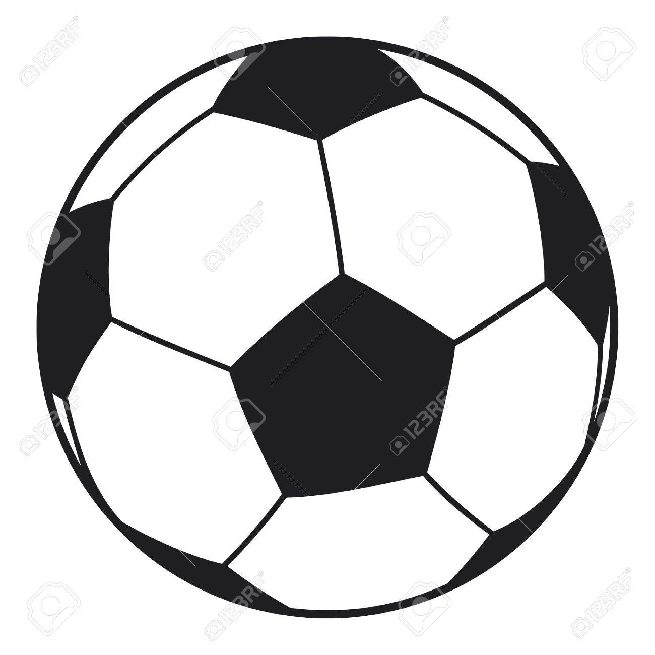1300x1300 Vector Football Ball (Soccer Ball) Royalty Free Cliparts, Vectors