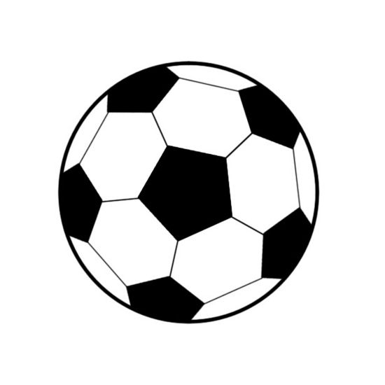 550x550 Draw A Soccer Ball Soccer Ball, Craft And Soccer Crafts